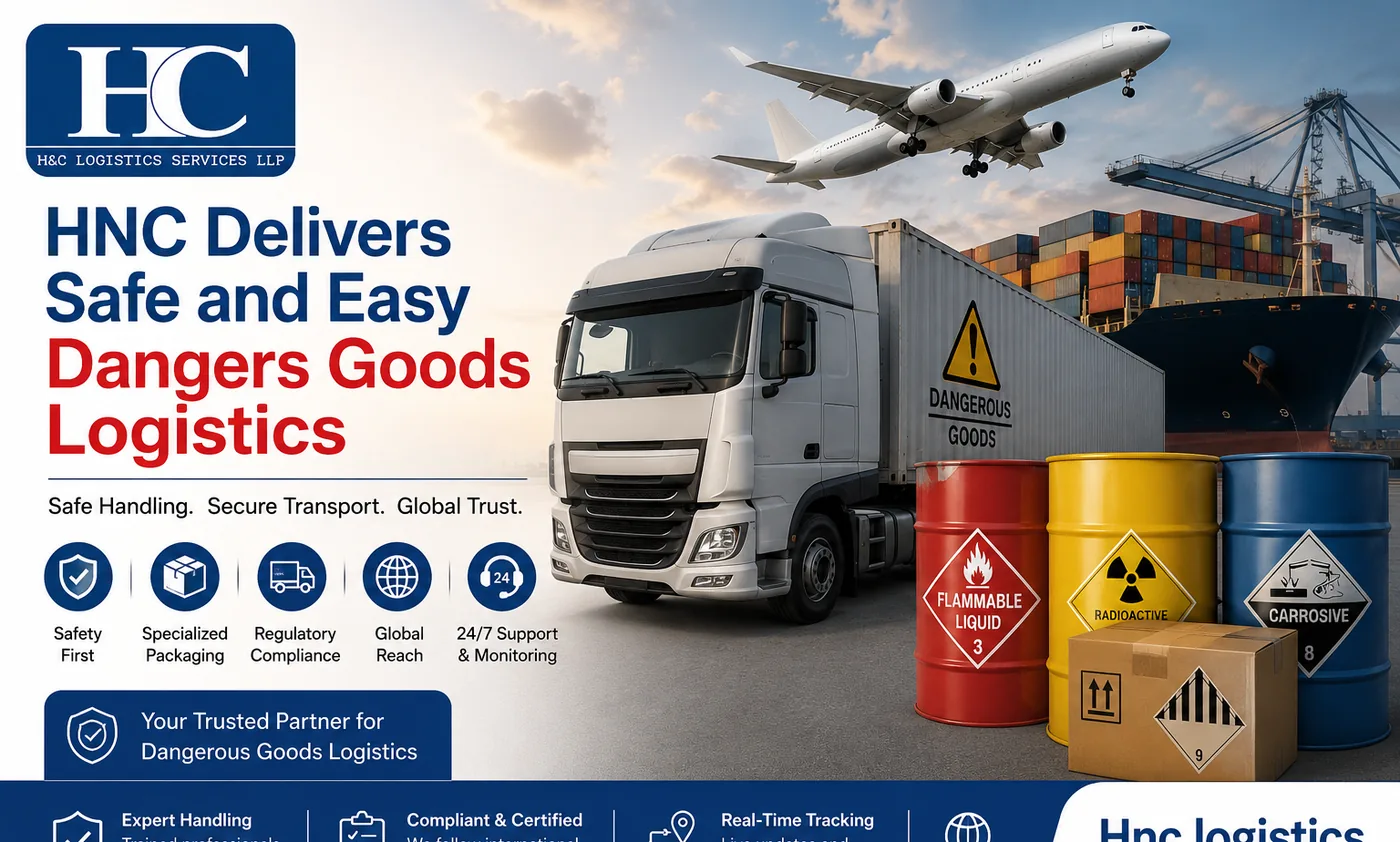 Dangerous Goods Logistic Services in Delhi Ncr 2024
