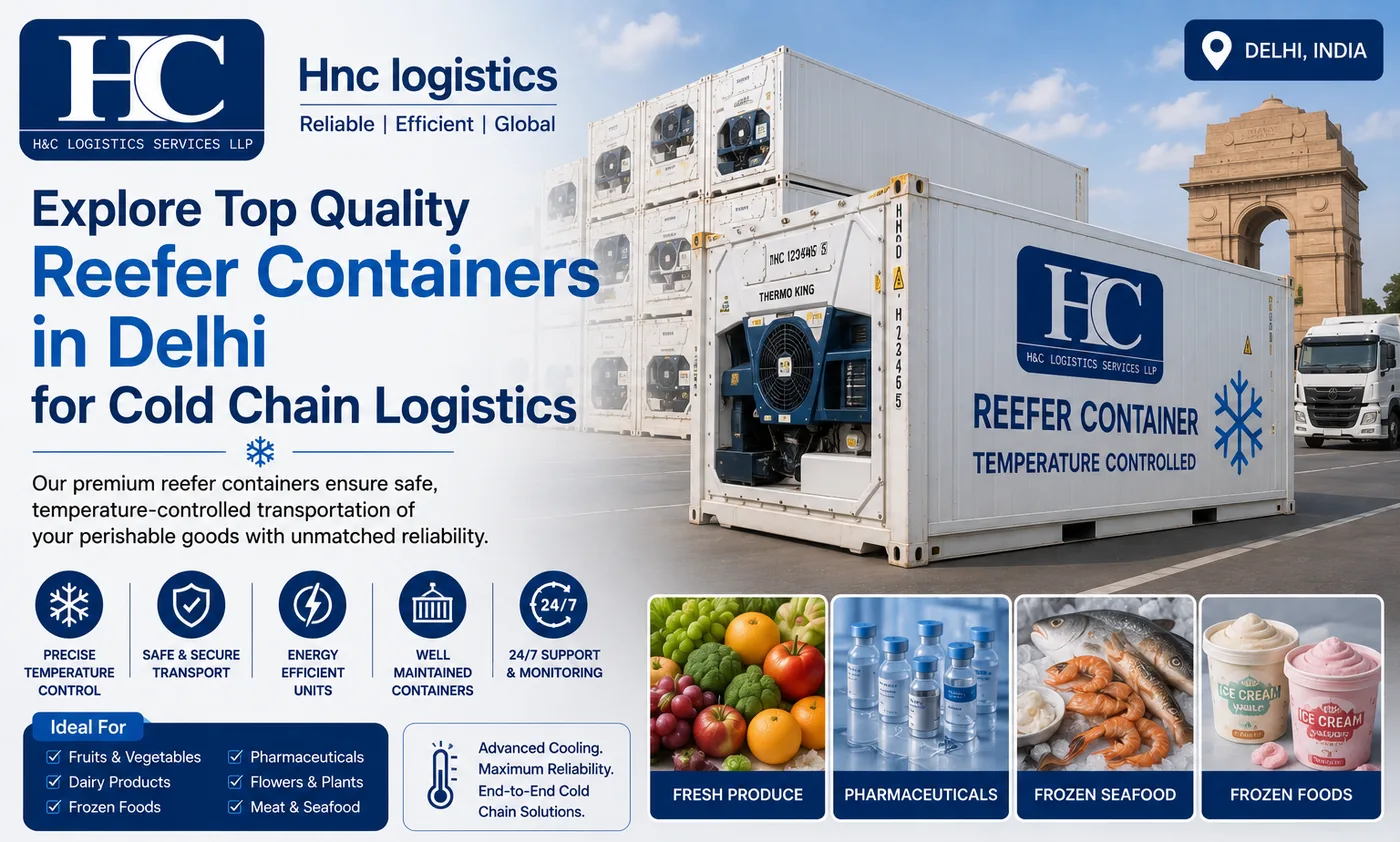 Reefer containers for cold chain logistics